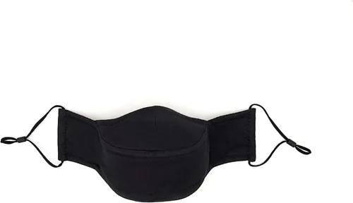 Vista 5 de Protec Máscara facial de Singer's modelo A345, tamaño grande, color negro