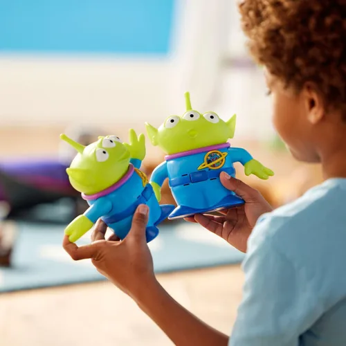Vista 3 de Disney Store - Figura de acción parlante oficial de Toy Story, incluye sonidos y frases de las películas, interactúa con otras figuras y juguetes