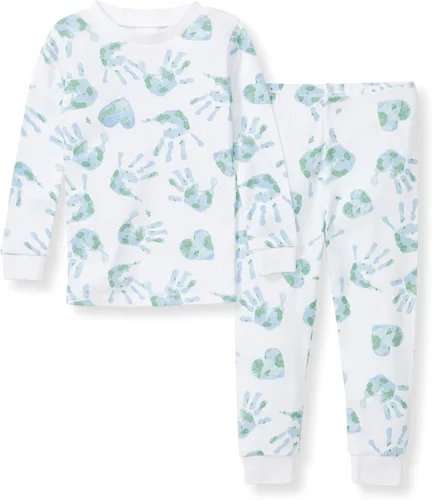 Vista 9 de Burt's Bees Baby Conjunto de Pijama de 2 Piezas para Niños con Camiseta de Manga Larga y Pantalones de Algodón Orgánico Guitarra acústica.