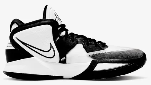 Vista 3 de Nike Kyrie Infinity para hombre, negrorojo universitariogris ahumado oscuro (CZ0204 004), Blanco Negro-blanco