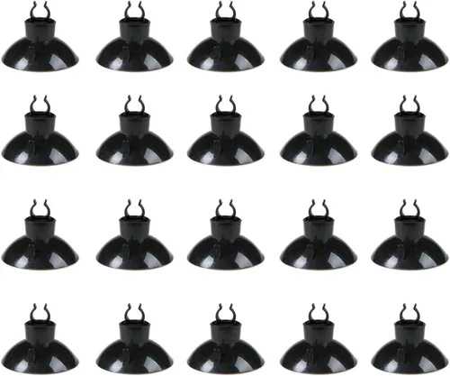 Vista 2 de JIH Tubería estándar para aerolíneas Aquarium de 3/16 pulgadas, negro, 25 pies Con ventosas, para acuarios, para terrarios