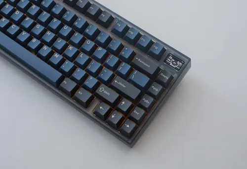 Vista 2 de keydous Teclado mecánico inalámbrico NJ81 con pantalla personalizable Bluetooth2.4GTeclado para juegos intercambiable en caliente al 75% con teclado