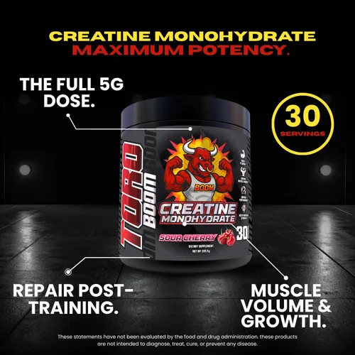 Vista 2 de Creatina para fuerza y producción de energía muscular, 0.18 oz por porción, polvo micronizado, pre-entrenamiento, salud muscular, suplemento