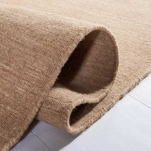 Vista 6 de SAFAVIEH Kilim Collection - Alfombra de pasillo de 2 pies 3 pulgadas x 9 pies, color beige, hecha a mano, de lana sólida, casual, ideal para zonas