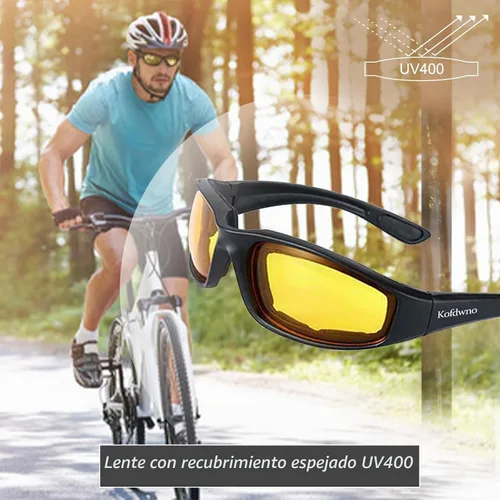 Vista 4 de Día y noche conducción motocicleta montar gafas gafas gafas de motocross