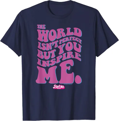 Vista 29 de Barbie Camiseta The Movie - You Inspire Me, Negro