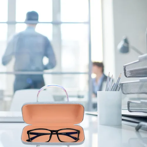 Vista 6 de Healifty Estuche para gafas de sol para niños, estuche para gafas, carcasa dura con asa