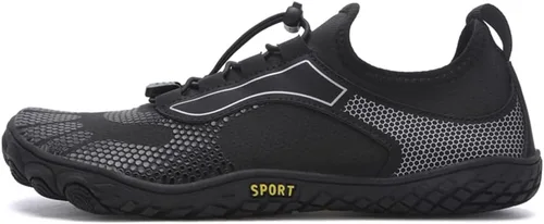 Vista 2 de YING LAN Zapatos de natación de playa de secado rápido para hombre y mujer, zapatos de agua descalzos, para piscina, surf, buceo, deportes acuáticos