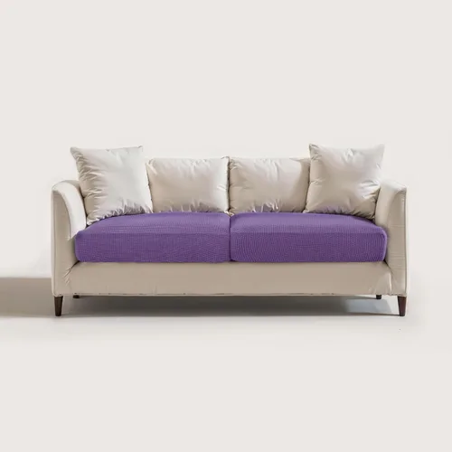 Vista 14 de SUBRTEX Funda para Sofá, Fundas Deslizables para Asientos de Autocaravana, Fundas Elásticas Duraderas para Loveseat, Protector de Muebles de Spandex