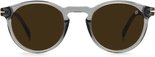 Vista 3 de David Beckham DB 1036S - Gafas de sol para hombre, color gris transparente, 4923145