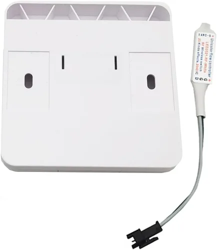 Vista 3 de Controlador de tira de píxeles LED DC12-24 Controlador de botón RF para WS2811 Correr agua que fluye la luz de tira de carreras de caballos