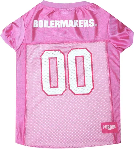 Vista 39 de Pets First Camiseta de la NCAA para perros y gatos, camiseta rosa de California Golden Bears, talla XS. Lindo traje rosa para mascotas