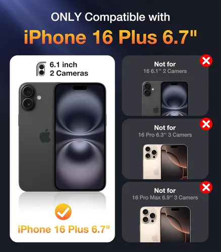 Vista 767 de DIACLARA - Funda transparente compatible con iPhone XR 6.1 pulgadas 2018