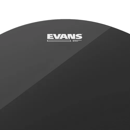 Vista 2 de Evans - Parche para tambor resonante, negro, 10 pulgadas