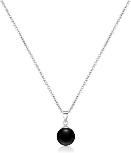 Vista 20 de Collar de jade natural para mujer, de plata de ley, ajustable, hecho a mano, con dije de jade verde, collar de cristal curativo, regalo de buena