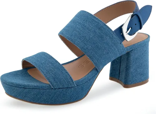 Vista 34 de Sandalias de tacón Aerosoles Camilia para mujer Natural