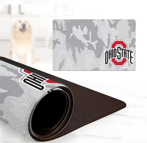 Vista 12 de Alabama Crimson Tide - Tapete con licencia oficial de alimentos y agua para perros y gatos, 18 x 29 pulgadas, antideslizante, resistente al agua