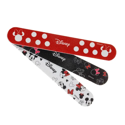 Vista 3 de Tweezerman Disney Mickey Mouse y Minnie Mouse - Limas de uñas esistibles para orejas (paquete de 3)