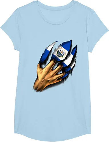 Vista 16 de El salvador bandera camisa salvadoreña en mi
