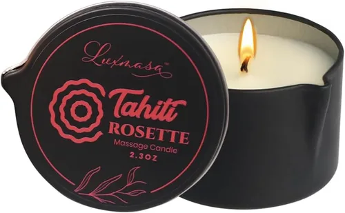 Vista 13 de Vela de spa con aceite esencial de cera de soja orgánica con infusión de aceite de masaje para parejas, vela perfumada para el hogar