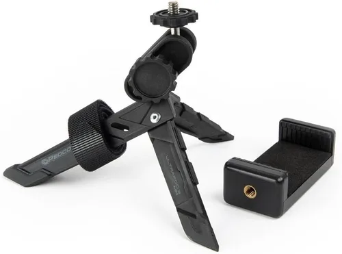Vista 2 de UltraPod 3 Mini trípode de viaje con soporte para teléfono