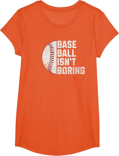 Vista 35 de Camiseta Baseball Isn't Boring, Negro