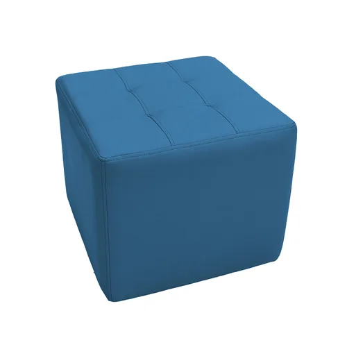 Vista 11 de Factory Direct Partners Banco otomano rectangular copetudo con acento bellamente tapizado para el hogar moderno, oficina, biblioteca o área de Negro