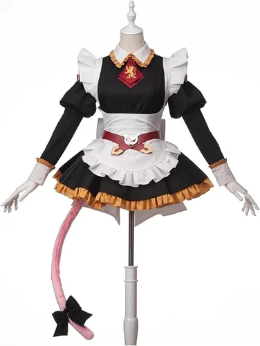 Vista 4 de UWOWO FateGrand Order Astolfo Cosplay FGO Astolfo Apocrypha Maid Uniforme