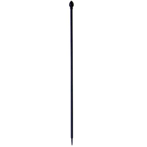 Vista 4 de Compra a granel de 12 postes para valla de jardín Panacea 87102, color negro, 37.5 pulgadas de alto cada uno