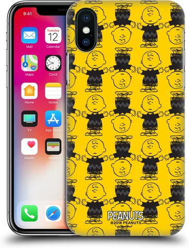 Vista 17 de Carcasa rígida para iPhone 7 y iPhone 8, diseño de cacahuetes, color marrón
