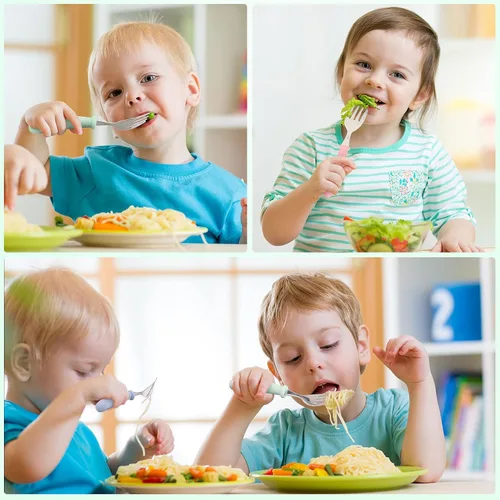 Vista 6 de Patelai Cuchara tenedor para utensilios para niños pequeños, 9