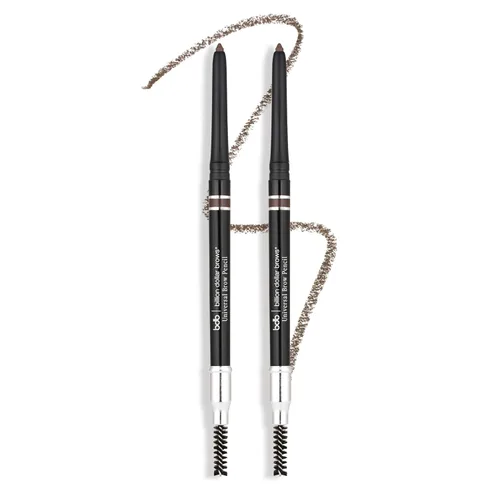 Vista 10 de Billion Dollar Brows Lápiz universal para cejas: diseño de doble punta con punta de precisión y espiral, acabado mate, impermeable, fácil de usar