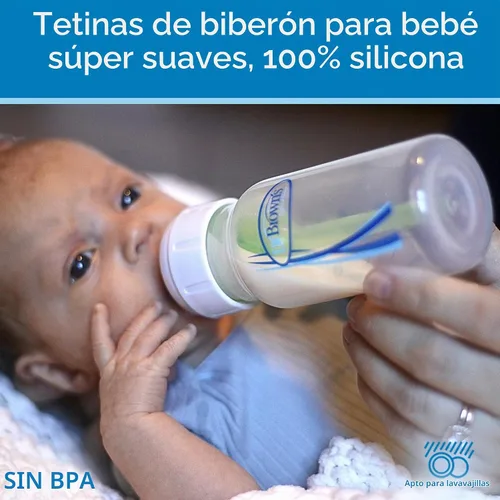 Vista 6 de Dr. Brown's Pezón estrecho para recién nacido, 6