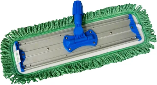 Vista 6 de Real Clean Trapeador profesional de microfibra comercial de 18 pulgadas con tres almohadillas de microfibra prémium de 18 pulgadas y 2 toallas
