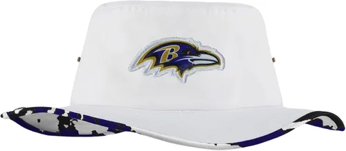 Vista 34 de FOCO - Sombrero deportivo para mujer, con logotipo de equipo de la NFL, para exteriores, para el sol Blanco híbrido