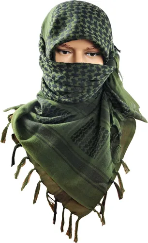 Vista 2 de Micoop Premium Military Shemagh Tactical Desert - Bufanda