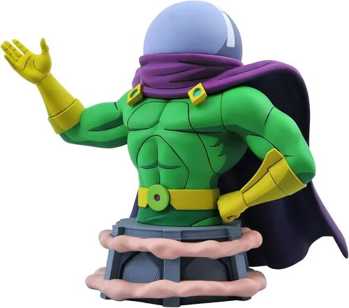 Vista 2 de Diamond Select Toys Marvel Animated: Mysterio - Busto de resina a escala 1:7, multicolor, 6 pulgadas