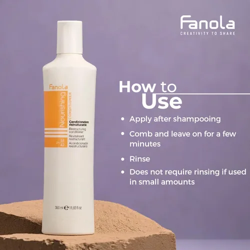 Vista 3 de Fanola Nutri Care - Acondicionador reparador