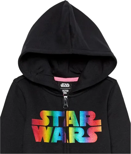 Vista 3 de Tienda Essentials Disney Marvel Star Wars Frozen Princess Girls and Toddlers' Fleece Zip-Up Sweatshirt Hoodies