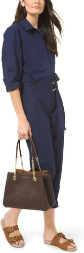 Vista 3 de Michael Kors Teagen Large Long Drop Satchel Pale Ocean