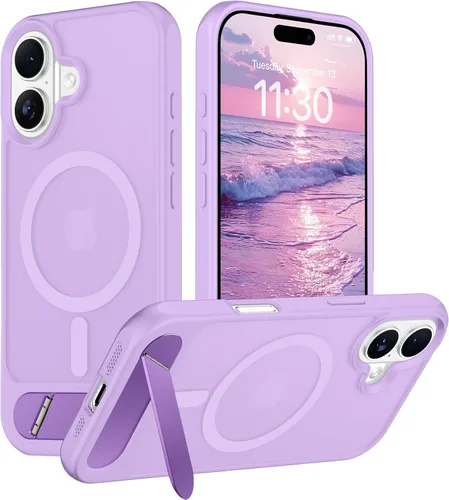 Vista 104 de Funda para iPhone 11 con compatibilidad magnética, [Soporte invisible incorporado][Compatible con MagSafe]