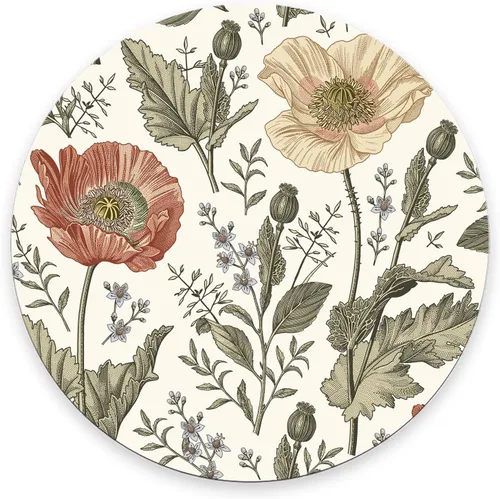 Vista 23 de Alfombrilla para mouse, de colores abstractos, personalizable, redonda, texturizada, lavable, con base de goma antideslizante, para mouse