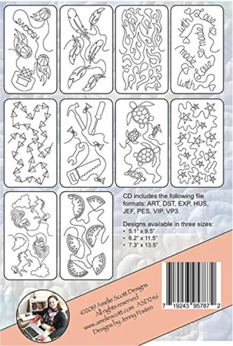 Vista 3 de Amelia Scott Designs Expansion 12 pack de diseño