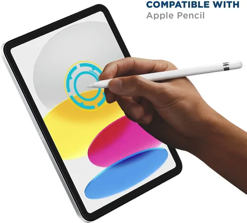 Vista 5 de Tech Armor Protector de pantalla de película antirreflejos mate para iPad 11 (2025) y iPad de 10.9 pulgadas de 10.9 pulgadas 2022, compatible