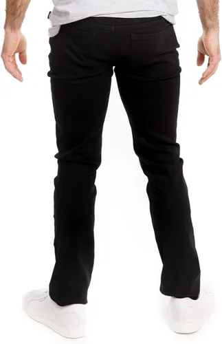 Vista 2 de Kenneth Cole Jeans ajustados para hombre - Jeans elásticos para hombre con poliéster reciclado Repreve - Jeans para hombre Slim Fit