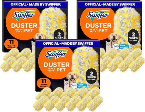 Vista 19 de Swiffer Recambios para plumeros resistentes para mascotas, plumeros multisuperficie 360 con protección contra olores Febreze, 11