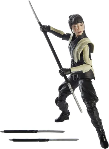 Vista 4 de G.I. Joe Serie clasificada Snake Eyes: G.I. Joe Origins Akiko Figura de acción coleccionable 18, juguete de escala premium de 6 pulgadas con paquete