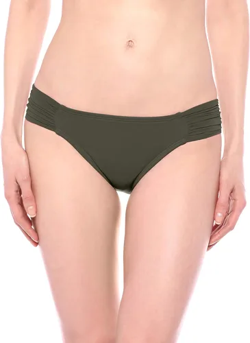 Vista 12 de La Blanca Island Diosa Side Fruncido Hipster azul
