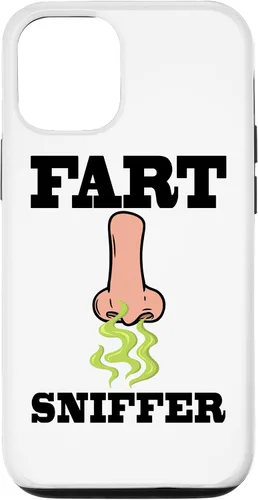 Vista 28 de Fart Sniffer Shirt, Gross Dad Joke Shirt, Weird Funny Fart Case for iPhone 17