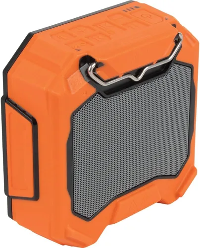 Vista 9 de KLEIN TOOLS AEPJS3 - Altavoz Bluetooth para el lugar de trabajo con imán y gancho, 20 horas de tiempo de funcionamiento, carga a través de USB A